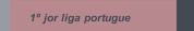 1º jor liga portugue